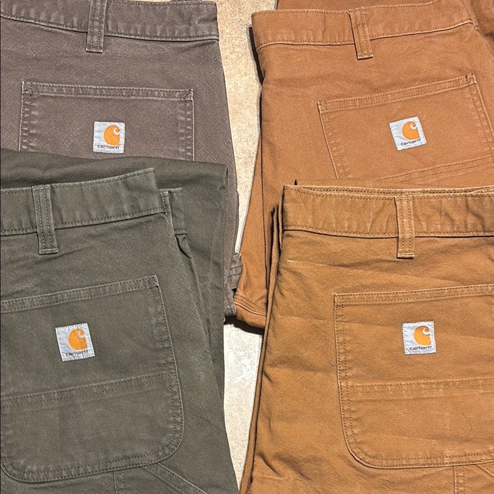 Carhartt Men's Work Pants Set carpenter, relaxed fit